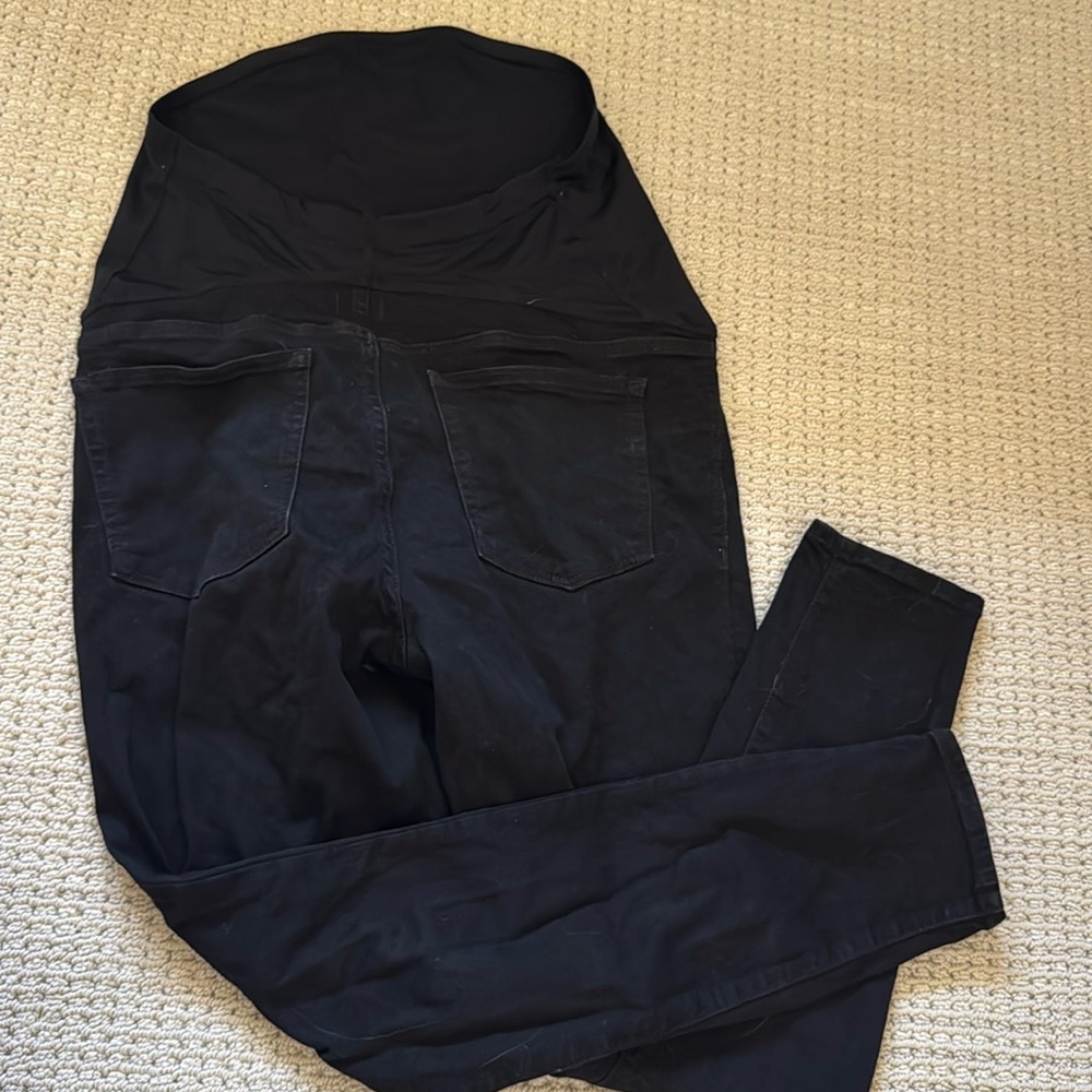 JCREW Maternity Black skinny Jeans
